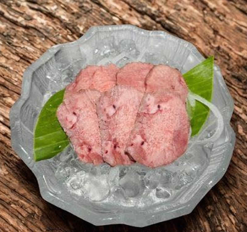 Toro tongue sashimi