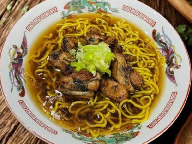 Ramen សាច់មាន់អាំងធ្យូង